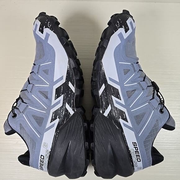 Salomon Speedcross 6 Trail Running Shoes Flint Stone Black Womens 6.5 Gore-Tex - Picture 4 of 11